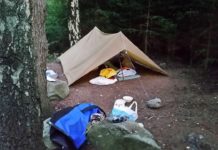 Policejní hlídka ukončila táborníkům stanování