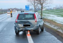 Počet dopravních nehod proti loňském lednu stoupl jen o jednu
