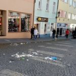Pražská ulice vandalismus