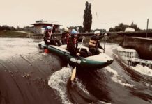 Vojáci cvičili na vodě