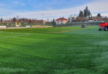 Spartak má nový povrch na velkém hřišti