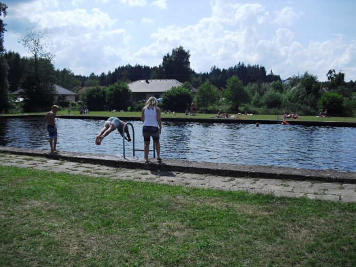 Obecnice - koupaliště