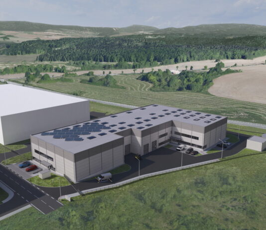 Vizualizace haly. Foto: Knol Plus a.s.