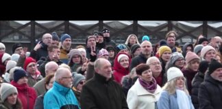 Lidé v Příbrami vyjádřili podporu prezidentu Petru Pavlovi