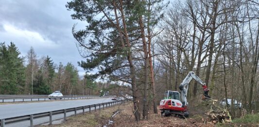 Podél D4 mezi Mníškem a Dobříší vyroste nové oplocení, má omezit střety se zvěří