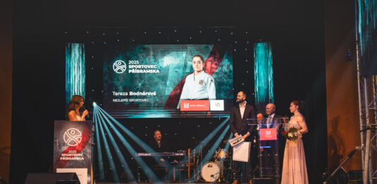 Vyhlášení výsledků ankety Sportovec Příbramska. Foto: Štěpánka Poplsteinová
