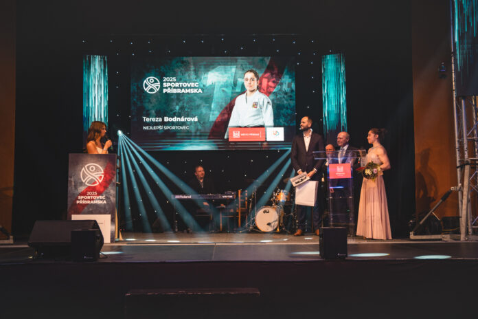 Vyhlášení výsledků ankety Sportovec Příbramska. Foto: Štěpánka Poplsteinová