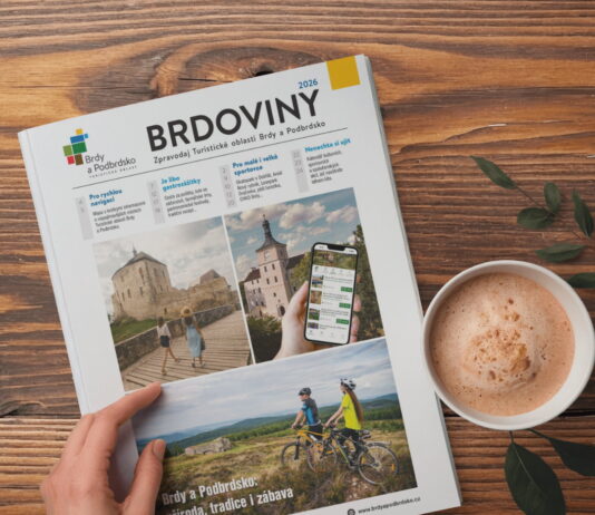 Brdoviny 2026 jsou venku. Přinášejí tipy na výlety i přehled akcí v regionu