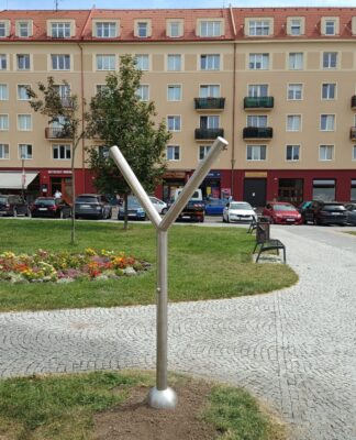 Nové mlžítko na náměstí 17. listopadu nabídne v horkých dnech osvěžení