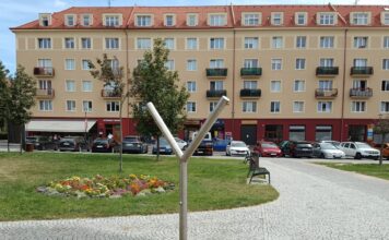 Nové mlžítko na náměstí 17. listopadu nabídne v horkých dnech osvěžení