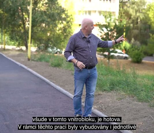 Minutky z radnice: Nový povrch v Třemošenské, proměna vnitrobloku i další legální graffiti plocha