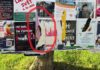 Předvolební výlep v Příbrami provázejí další problémy. Luftová upozornila na stržené plakáty