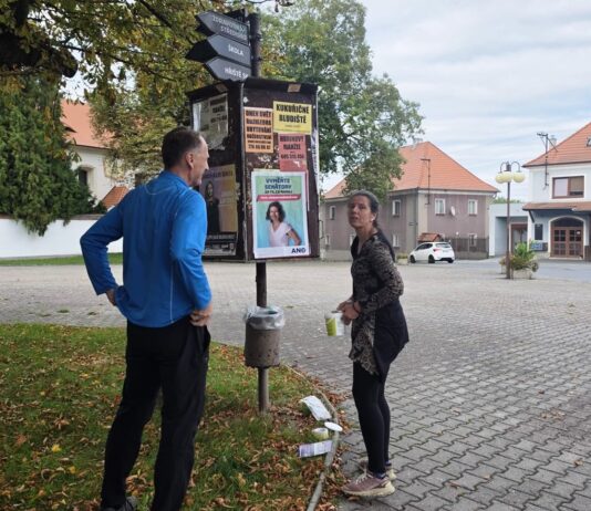 Příbramské ANO se distancuje od postupu Barbory Daňhové při přelepování plakátů soupeřů