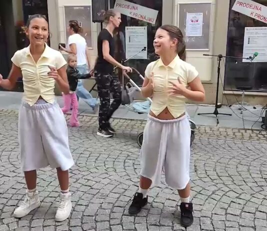 Festival pouličního umění v Příbrami spojil několik generací účinkujících