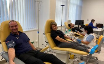 Zaměstnanci příbramské věznice darovali téměř tři litry krve
