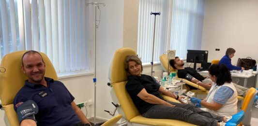 Zaměstnanci příbramské věznice darovali téměř tři litry krve