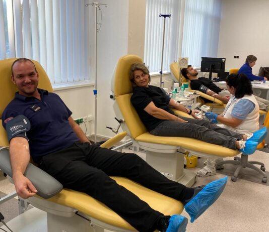 Zaměstnanci příbramské věznice darovali téměř tři litry krve